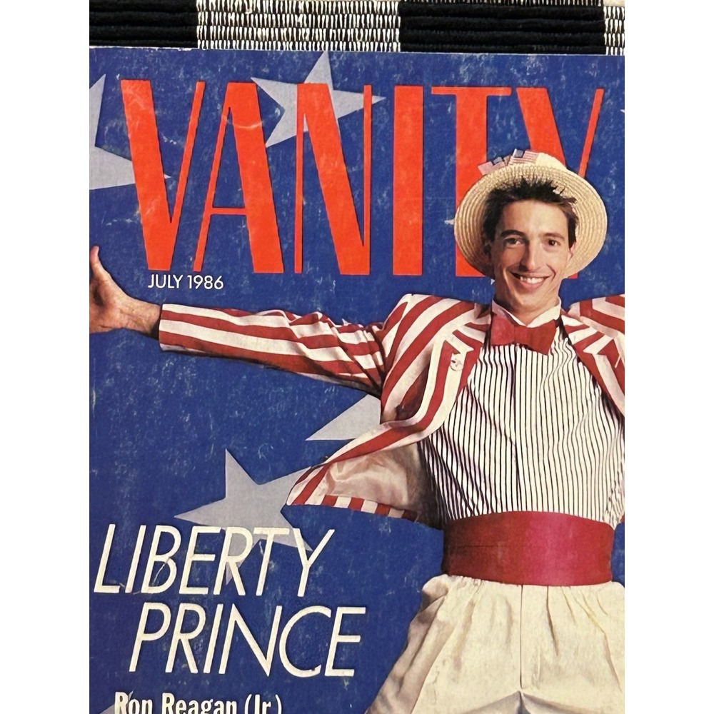 Vanity Fair Magazines 1986 (Lot Of 3) Sean Penn, Bianca Jagger + Ron Reagan Jr - Picture 4 of 9